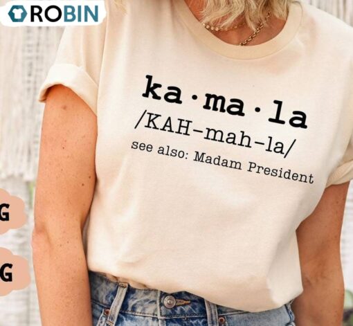 2024 Kamala Definition Shirt, Anti Trump Long Sleeve Short Sleeve