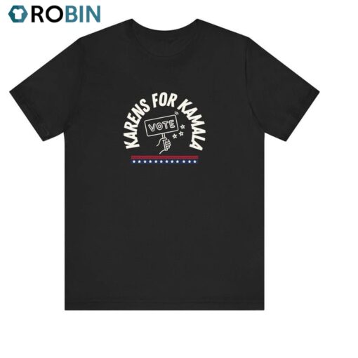 2024 Karens For Kamala Shirt, Vote For Kamala Short Sleeve Hoodie