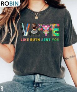 2024 Vote Like Ruth Sent You Shirt, American Election Short Sleeve Hoodie