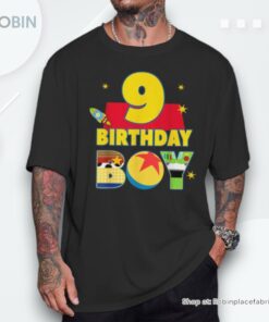 9th Birthday Boy 9 Year Old Story Toy Son B Day Party Unisex Shirt 9th Birthday Boy 9 Year Old Story Toy Son B Day Party Unisex Shirt