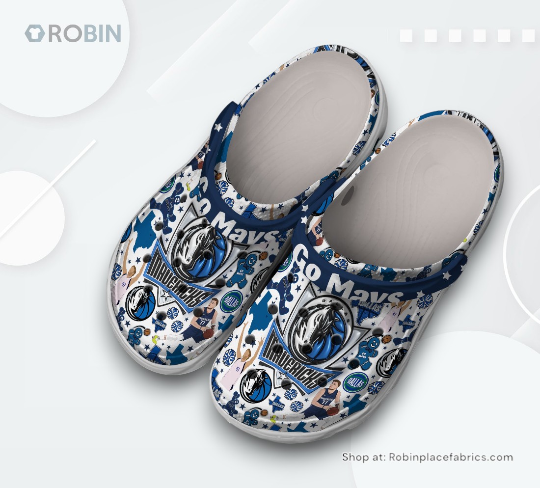 Dallas Mavericks NBA Sport Classic Crocs Shoes, Mavericks Gifts