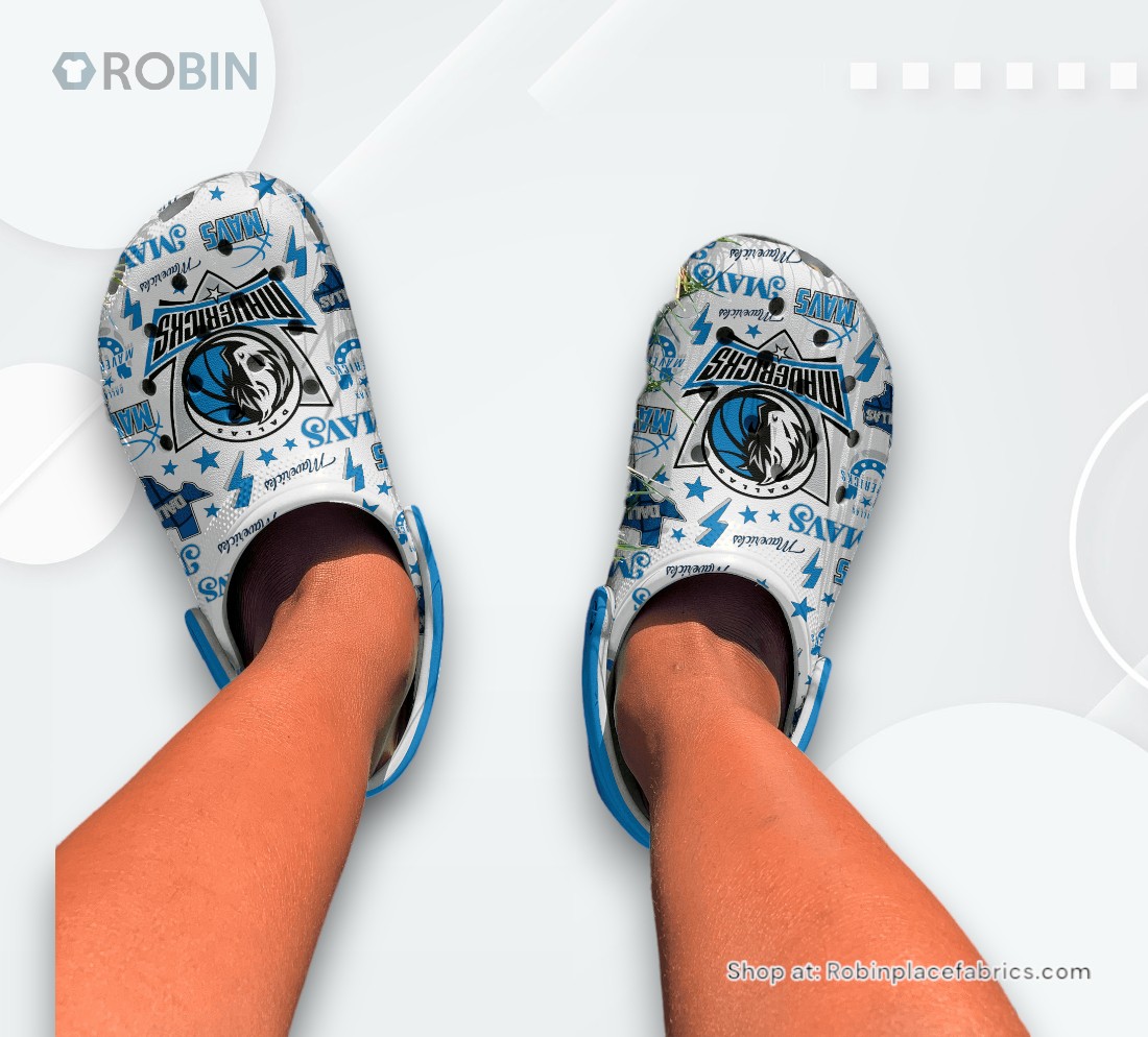 Dallas Mavericks NBA Sport Classic Crocs Shoes, Mavericks Gifts