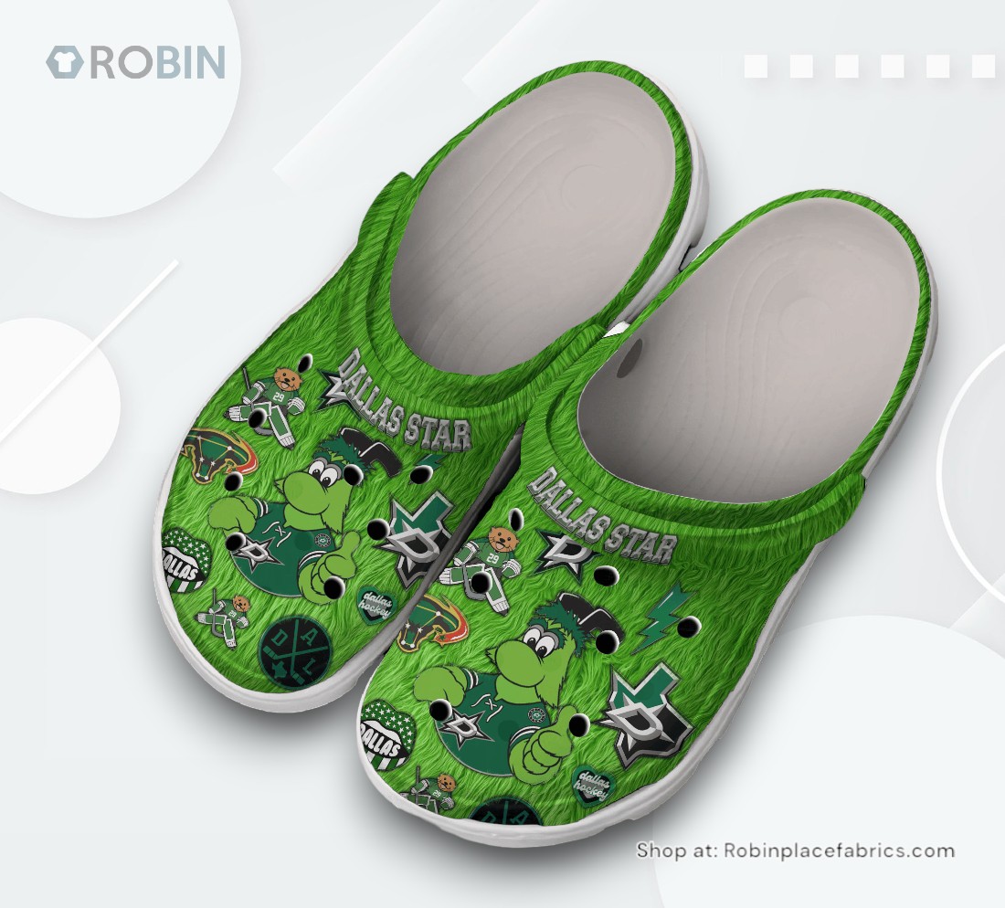 Dallas Stars NHL Sport Classic Crocs Shoes, Dallas Stars Unique Gifts