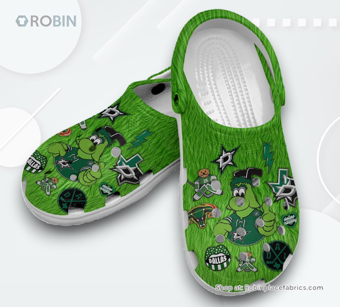 Dallas Stars NHL Sport Classic Crocs Shoes, Dallas Stars Unique Gifts Dallas Stars NHL Sport Classic Crocs Shoes, Dallas Stars Unique Gifts