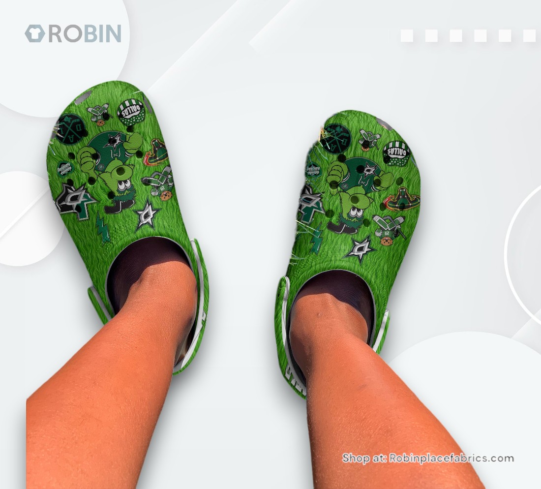 Dallas Stars NHL Sport Classic Crocs Shoes, Dallas Stars Unique Gifts Dallas Stars NHL Sport Classic Crocs Shoes, Dallas Stars Unique Gifts
