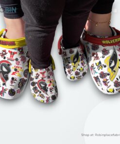 Deadpool And Wolverine Movie Classic Crocs Shoes Deadpool And Wolverine Movie Classic Crocs Shoes