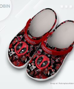 Deadpool Movie Classic Crocs Shoes