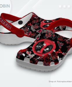 Deadpool Movie Classic Crocs Shoes Deadpool Movie Classic Crocs Shoes