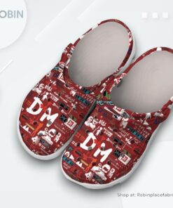 Depeche Mode Music Band Classic Crocs Shoes