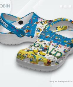 Donald Duck Disney Cartoon Classic Crocs Shoes