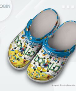 Donald Duck Disney Cartoon Classic Crocs Shoes