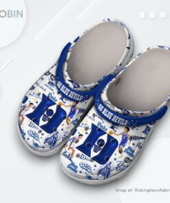 Duke Blue Devils NCAA Sport Classic Crocs Shoes, Duke Blue Devils Gifts for Fans Duke Blue Devils NCAA Sport Classic Crocs Shoes, Duke Blue Devils Gifts for Fans