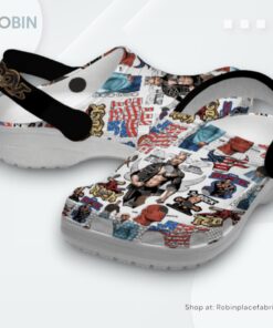 Dwayne Johnson WWE SportClassic Crocs Shoes