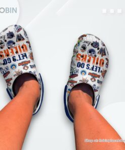 Edmonton Oilers NHL Sport Classic Crocs Shoes, Oilers Merch