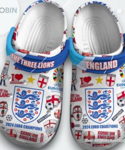 England National Football Team 2024 EuroClassic Crocs Shoes