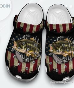 Father Day 2022 Fishing Croc Shoes Gift Men   Fishing America Usa Flag Shoes Croc Clogs For Dad Grandpa Father Day 2022 Fishing Croc Shoes Gift Men   Fishing America Usa Flag Shoes Croc Clogs For Dad Grandpa