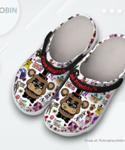 Five Nights At Freddy’s Game Classic Crocs Shoes