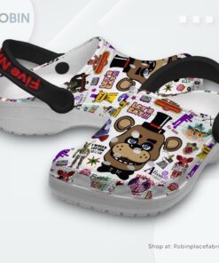 Five Nights At Freddy’s Game Classic Crocs Shoes