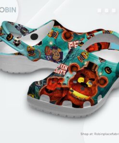 Five Nights At Freddy’s Movie Classic Crocs Shoes Five Nights At Freddy’s Movie Classic Crocs Shoes