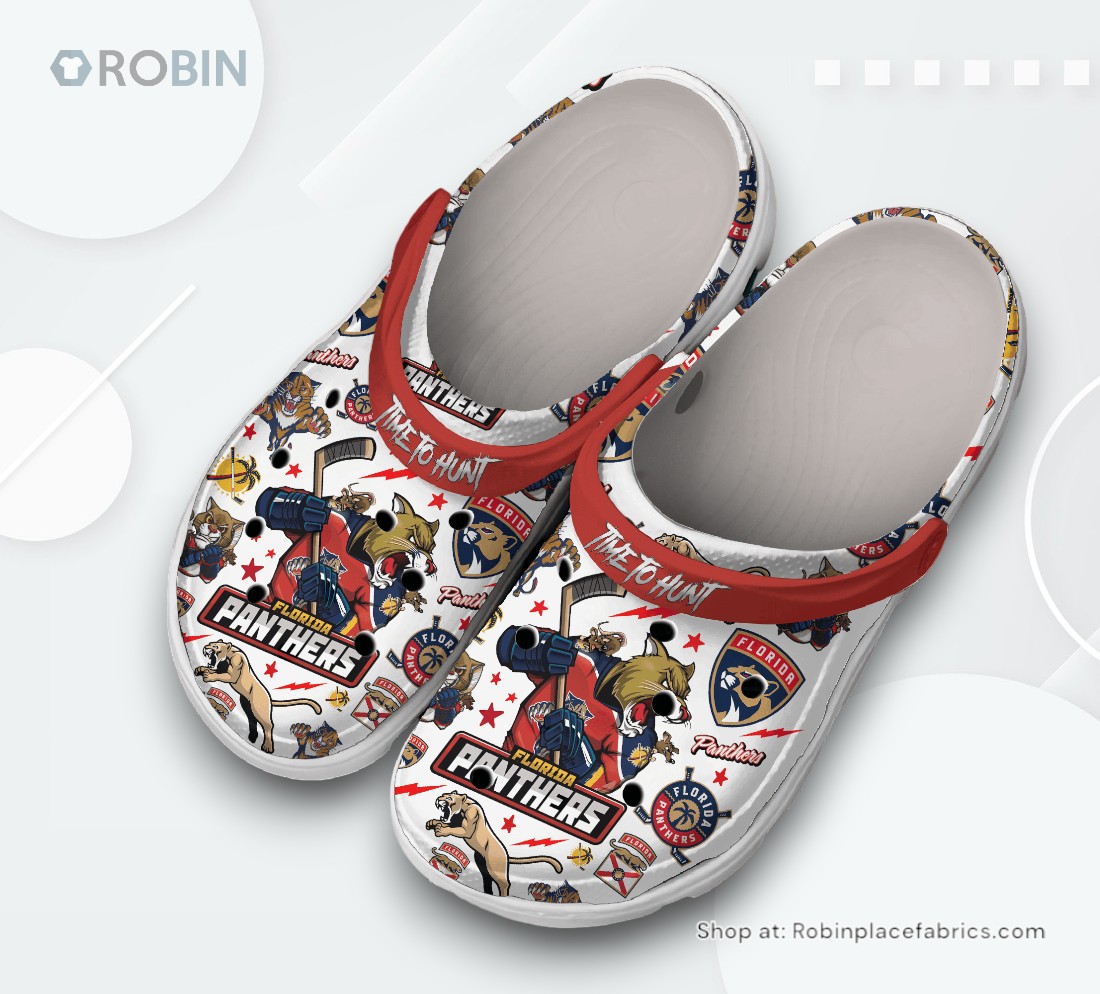 Florida Panthers NHL Sport Classic Crocs Shoes, Florida Panthers Gear