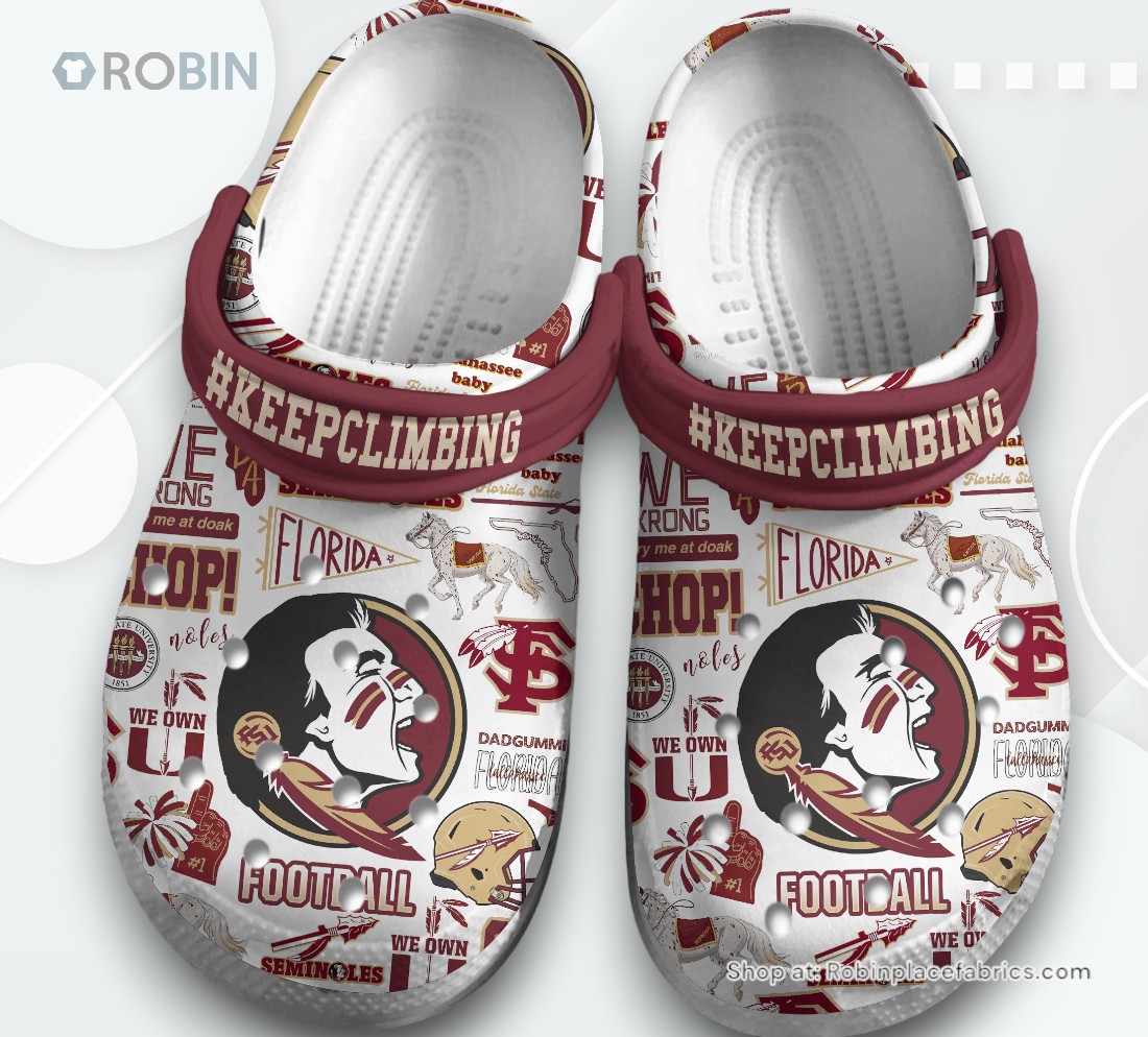 Florida State Seminoles NCAA Sport Classic Crocs Shoes, Florida State Seminoles Team Gifts