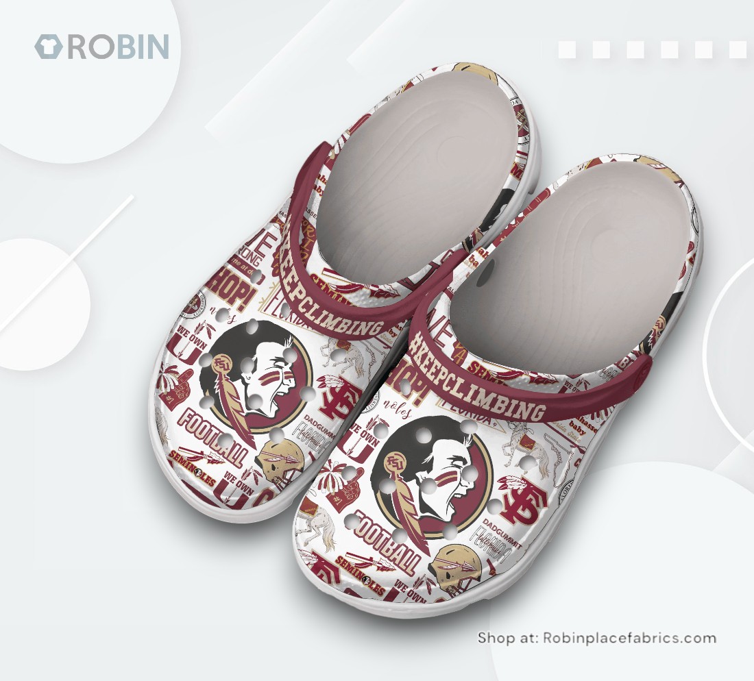 Florida State Seminoles NCAA Sport Classic Crocs Shoes, Florida State Seminoles Team Gifts