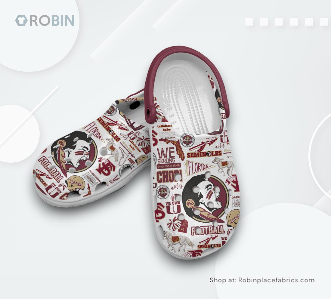 Florida State Seminoles NCAA Sport Classic Crocs Shoes, Florida State Seminoles Team Gifts