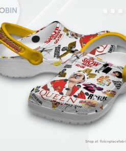 Freddie Mercury Music Classic Crocs Shoes