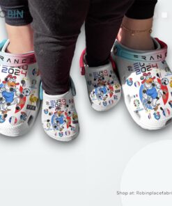 French National Football Team 2024 EuroClassic Crocs Shoes