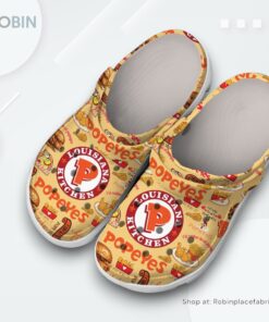 Fried Chicken Poypeyes Food Classic Crocs Shoes