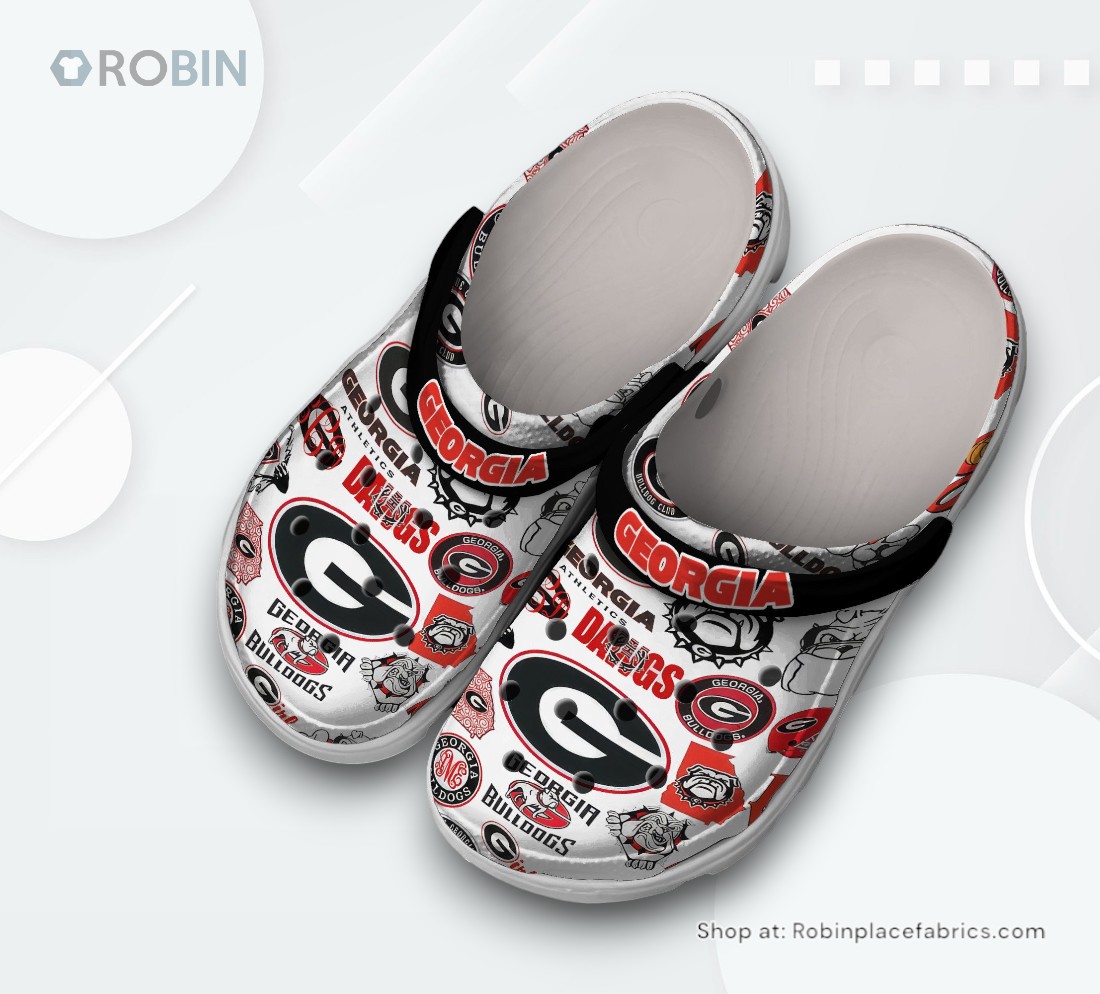 Georgia Bulldogs NCAA Sport Classic Crocs Shoes, Georgia Bulldogs Merch