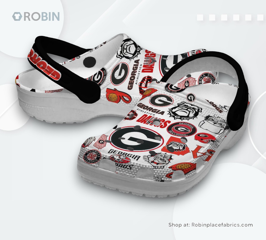 Georgia Bulldogs NCAA Sport Classic Crocs Shoes, Georgia Bulldogs Merch