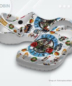 Gun N Roses Music Classic Crocs Shoes