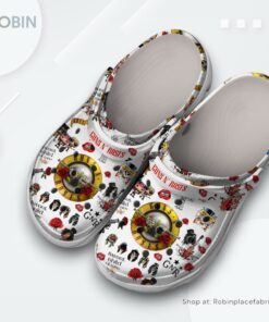 Gun N Roses Music Classic Crocs Shoes