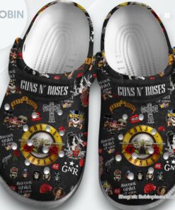 Gun Nâ€™ Roses Music Classic Crocs Shoes