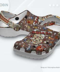 Gunsmoke Christmas TV Series Classic Crocs Shoes