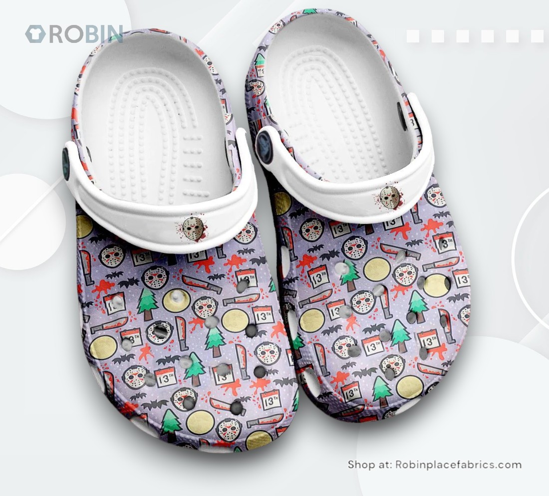 Halloween face Shoes HLW 11 Crocs Crocband Clogs Shoes For Men Women