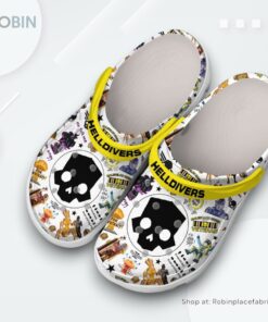 Helldivers Games Classic Crocs Shoes Helldivers Games Classic Crocs Shoes