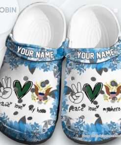 Hot Us Army Gift For Fan Classic Water Rubber clog Shoes Comfy Footwear