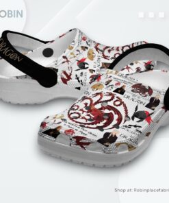 House Of The Dragon TV Series Classic Crocs Shoes
