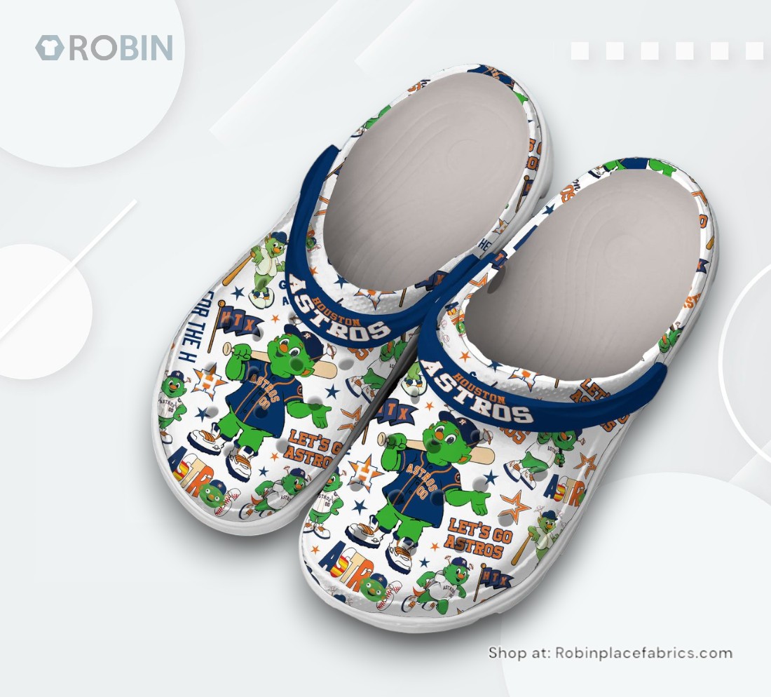 Houston Astros Baseball MLB Sport Classic Crocs Shoes, Houston Astros Unique Gifts