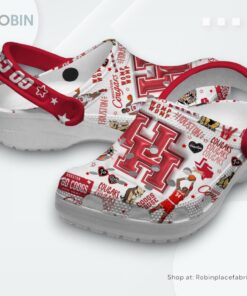 Houston Cougars NCAA Sport Classic Crocs Shoes, Cougars Team Gifts Houston Cougars NCAA Sport Classic Crocs Shoes, Cougars Team Gifts