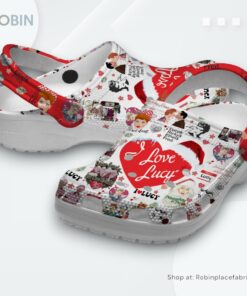 I Love Lucy TV Series Classic Crocs Shoes