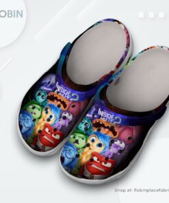 Inside Out 2 Cartoon Classic Crocs Shoes