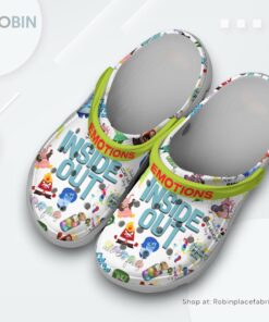 Inside Out Cartoon Classic Crocs Shoes Inside Out Cartoon Classic Crocs Shoes