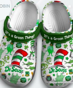 It’s A Green Thing Dr.Seuss Lucky Day Cartoon Classic Crocs Shoes