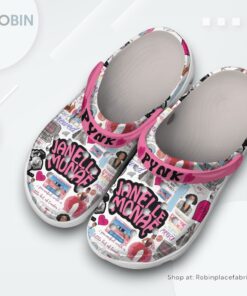 Janelle Monae Music Classic Crocs Shoes