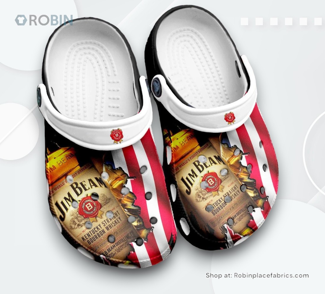 Jim Beam Crocs Crocband Comfortable Shoes Clogs For Men Women, Jim Beam Unique Gifts