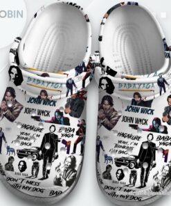 John Wick Movie Classic Crocs Shoes John Wick Movie Classic Crocs Shoes