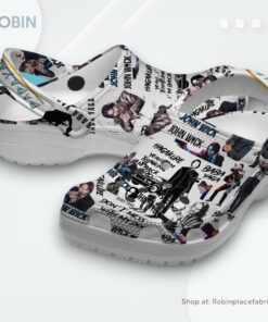 John Wick Movie Classic Crocs Shoes John Wick Movie Classic Crocs Shoes